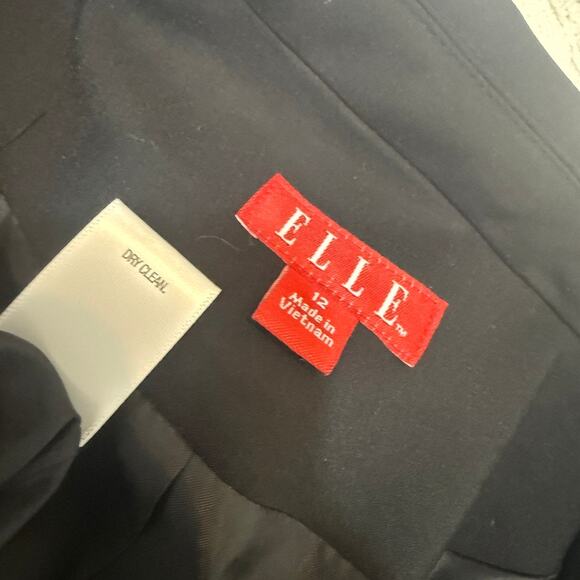 Elle 12 2 button front fitted blazer jacket suit separate C 2654 - Picture 10 of 11